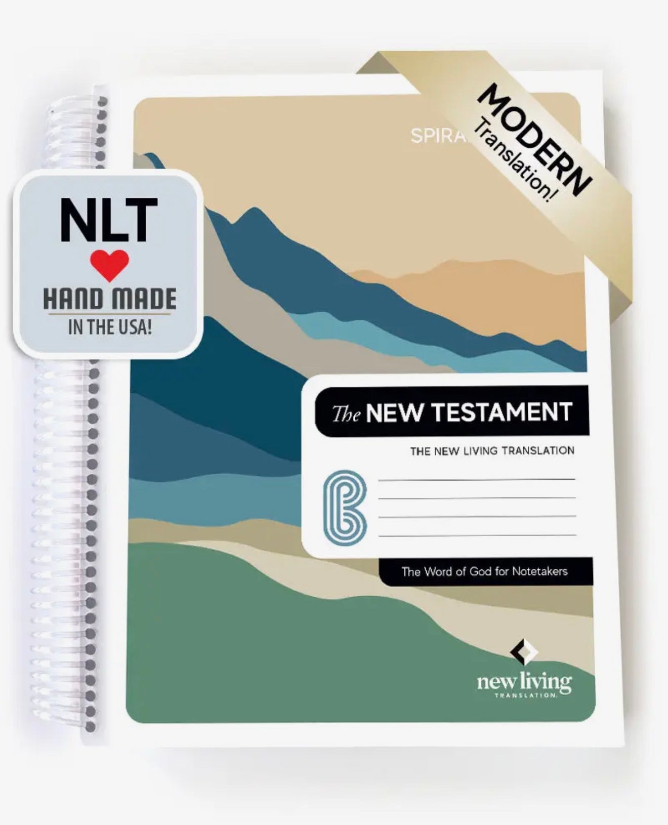 NLT Spiral Bible – New Testament | Note-Taking Bible