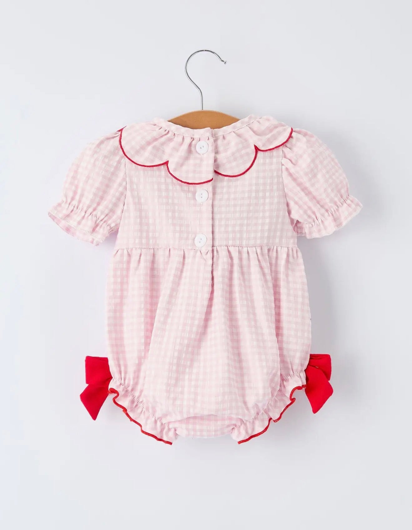 Smocked Strawberry Bubble