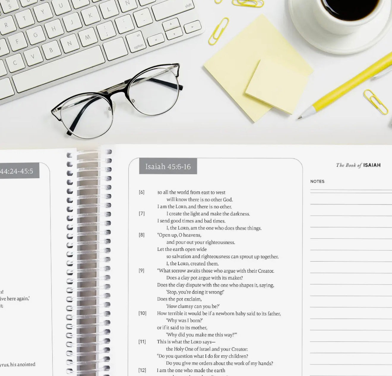 Spiral Bible – The Prophets (Isaiah–Malachi) NLT