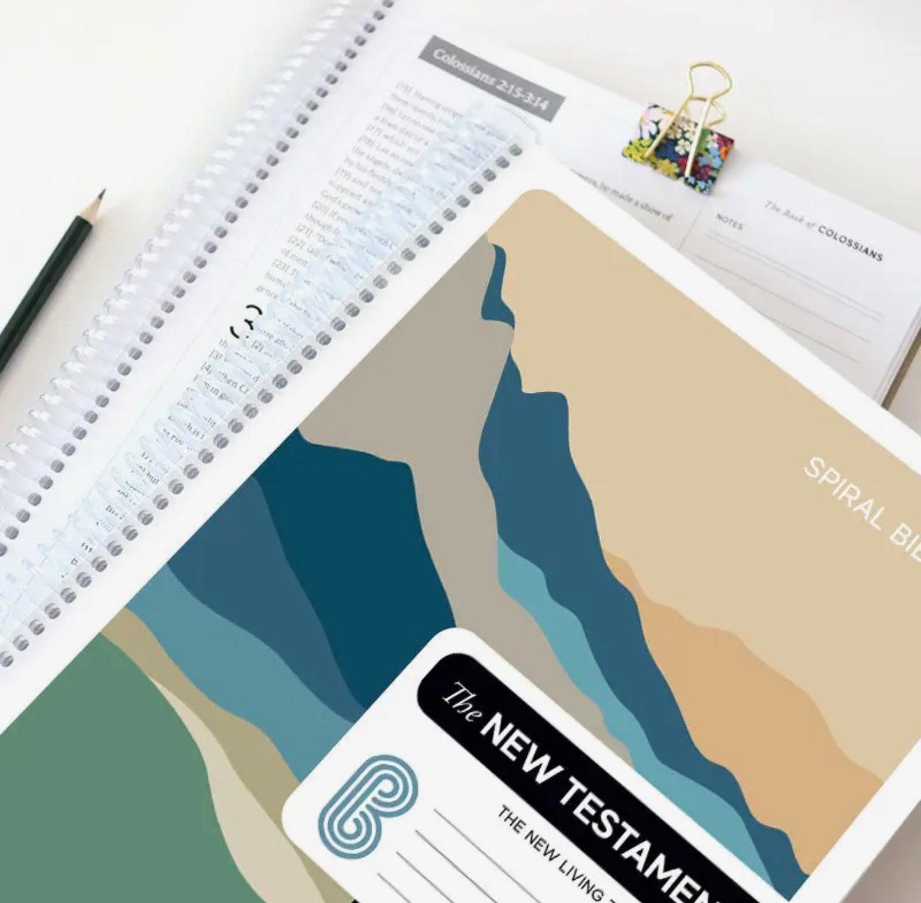 NLT Spiral Bible – New Testament | Note-Taking Bible