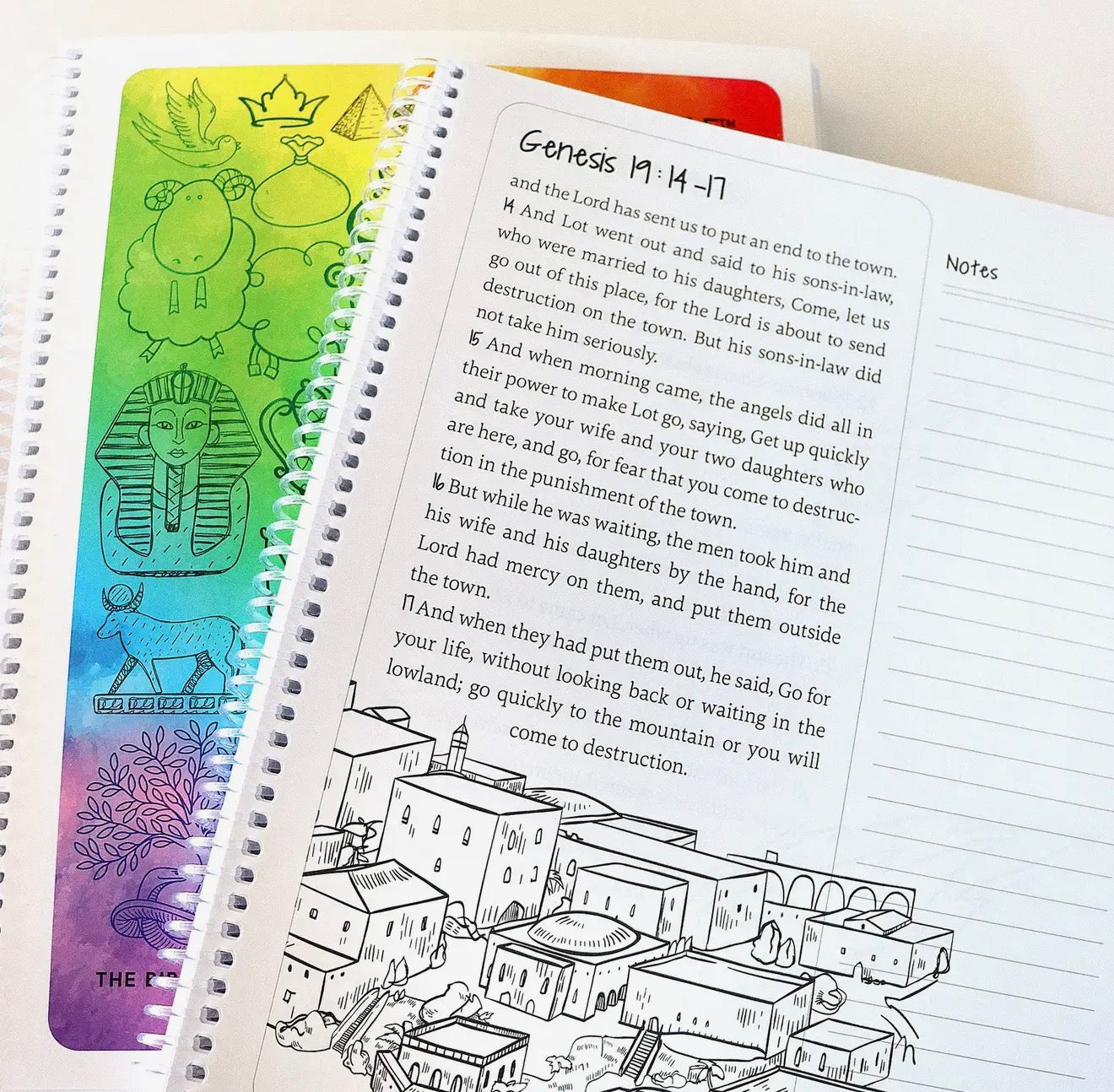Spiral Bible – Genesis for Kids (Read, Draw, and Take Notes)
