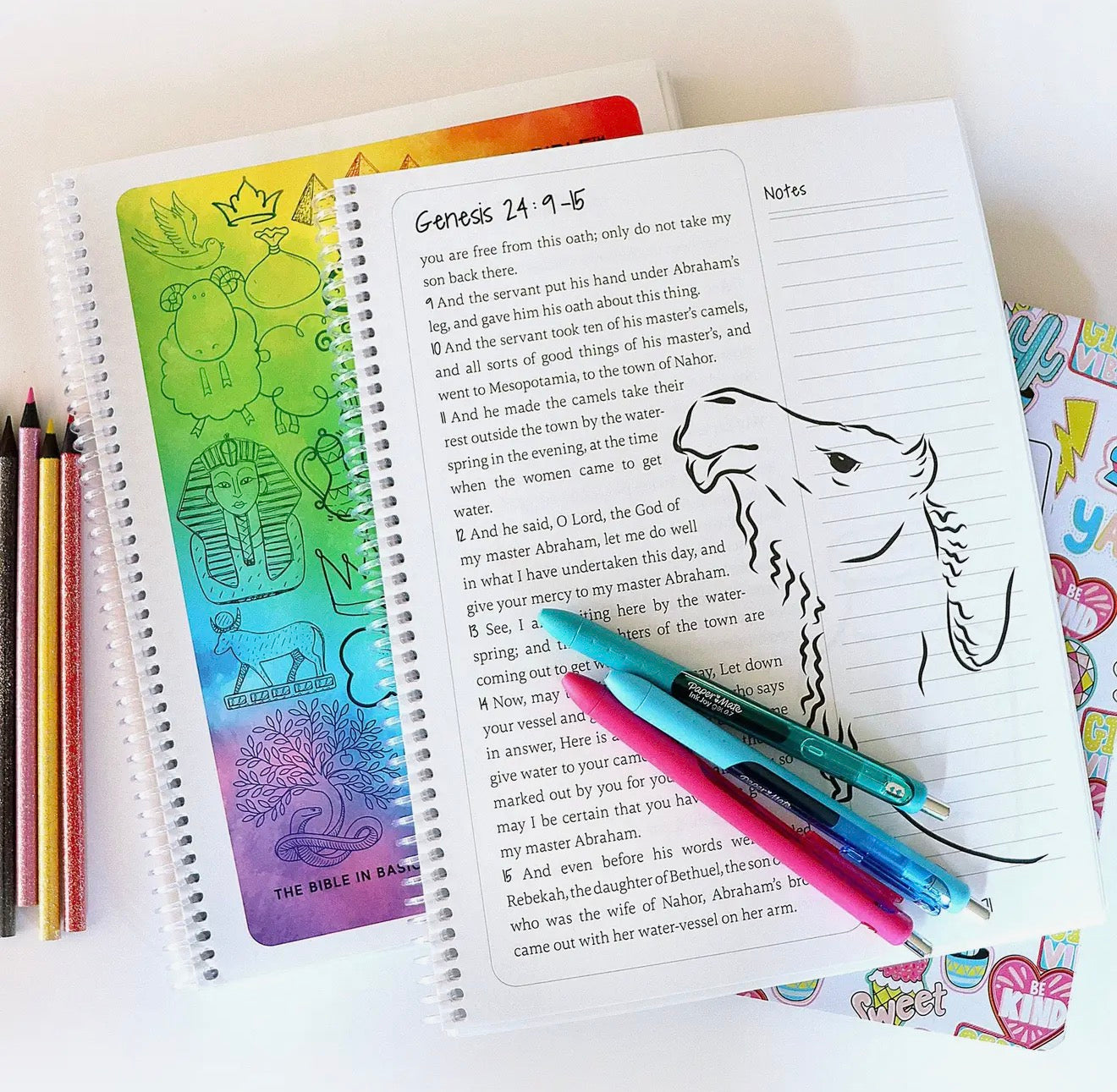 Spiral Bible – Genesis for Kids (Read, Draw, and Take Notes)