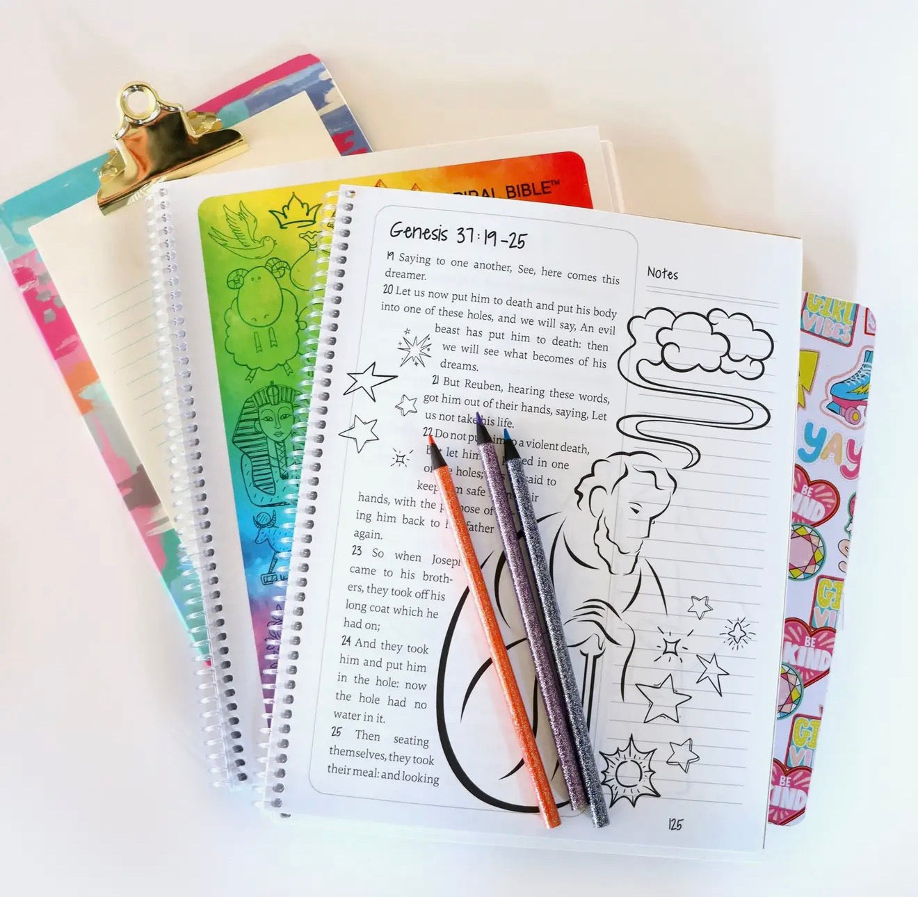 Spiral Bible – Genesis for Kids (Read, Draw, and Take Notes)