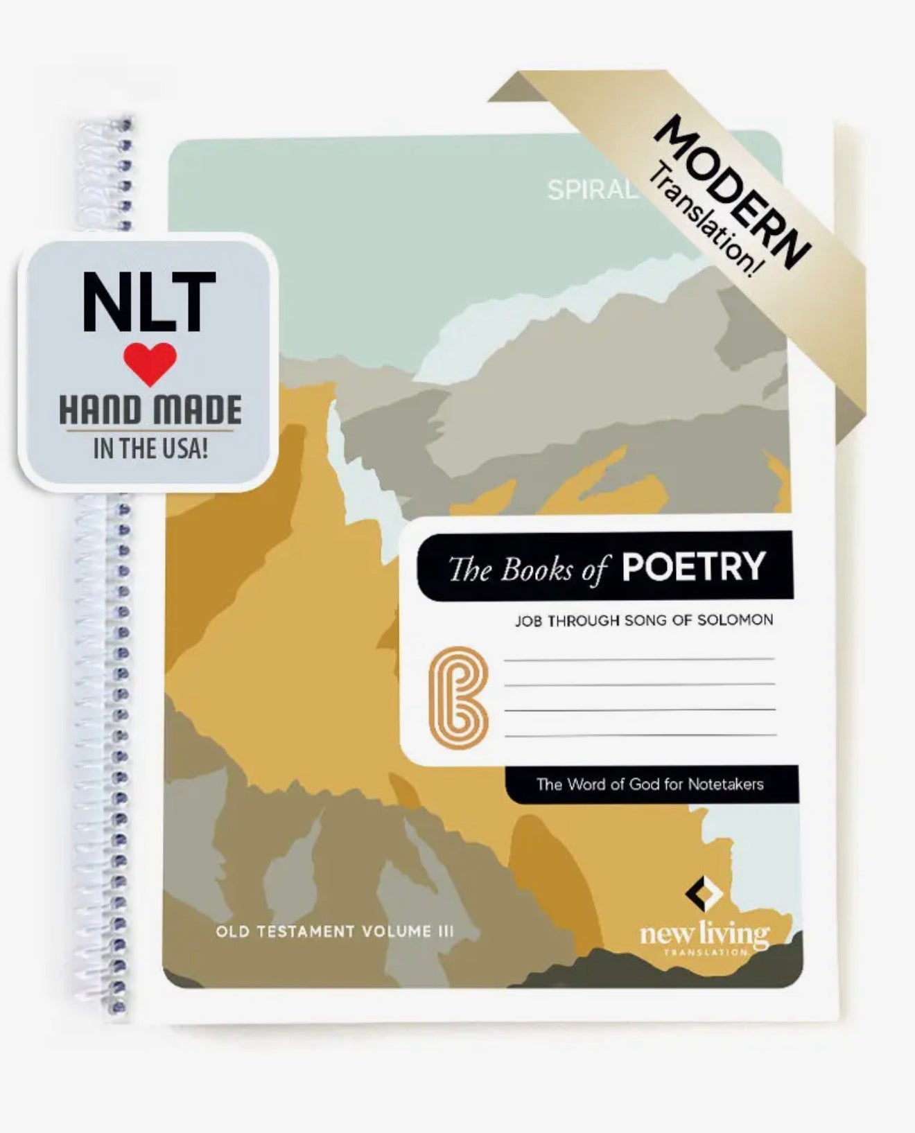 Spiral Bible – The Books of Poetry (Job–Song of Solomon) NLT