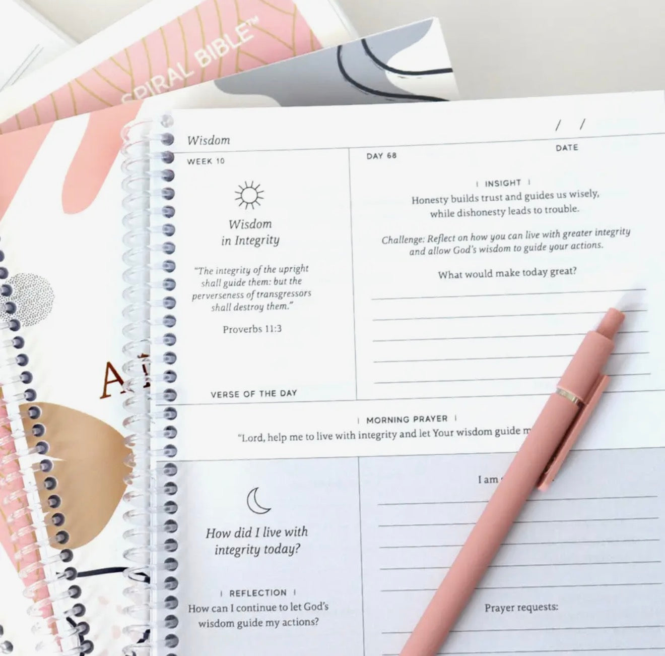 Anchored in His Word – 90 Day Christian Devotional Journal