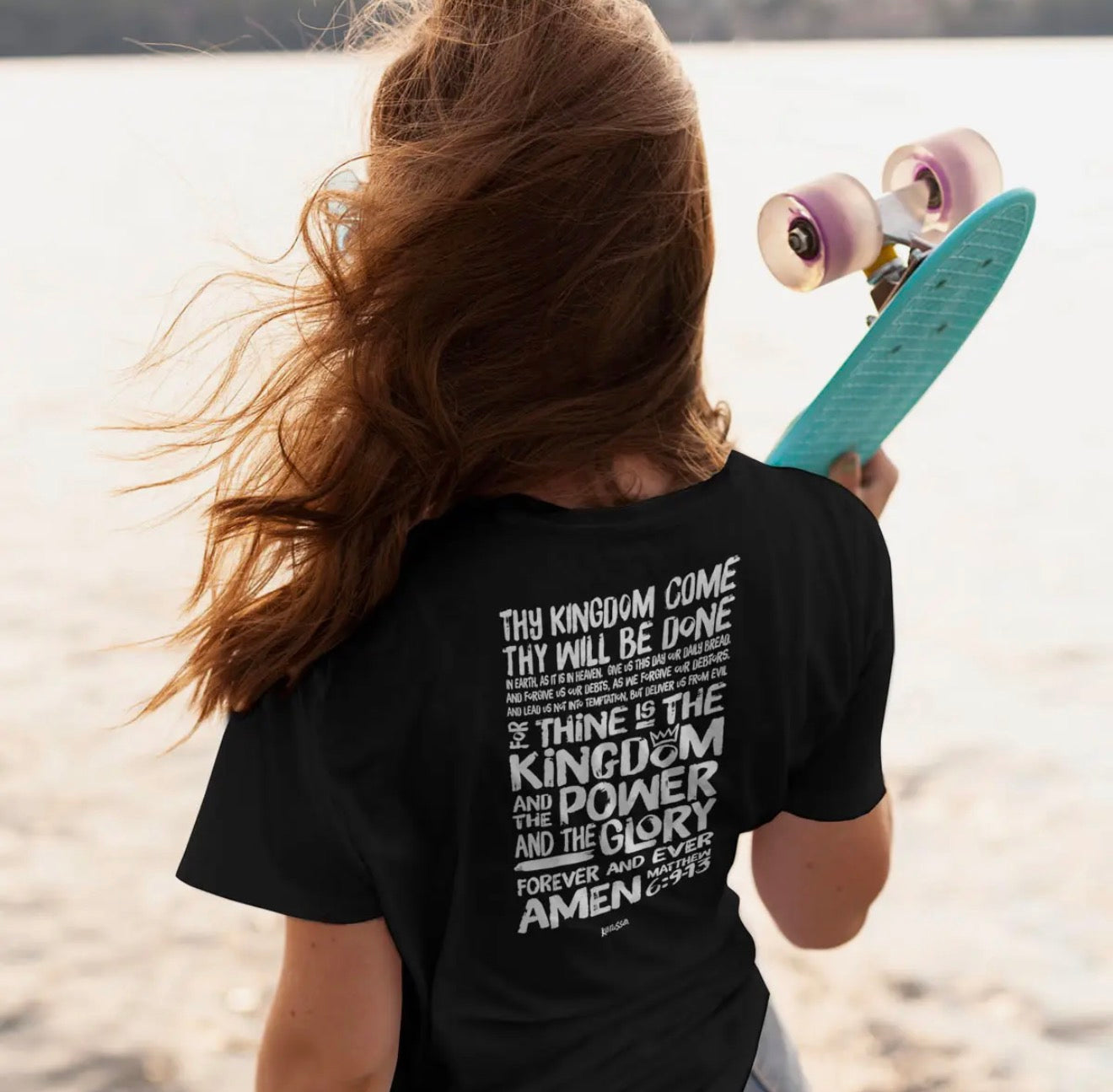 The Lord’s Prayer Christian T-Shirt – Matthew 6:9-13 Faith Tee